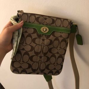 Coach monogram small crossbody